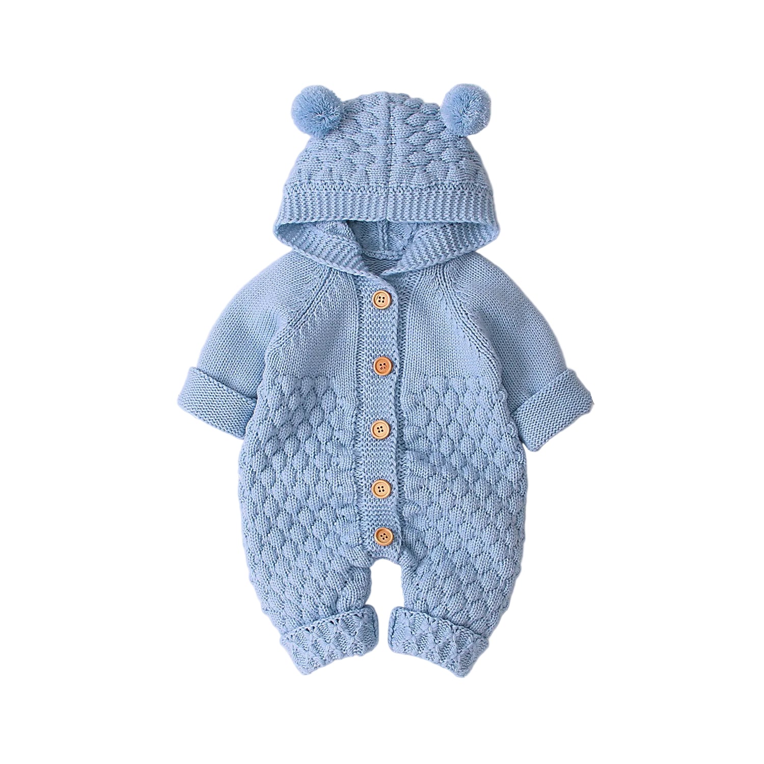 Baby Bear Knit Onesie