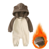 Bear Zipper Onesie - Version ll