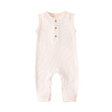 Sleeveless Waffle Onesie