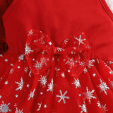 Star Christmas Dress & Velvet Jacket