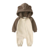 Bear Zipper Onesie - Version ll