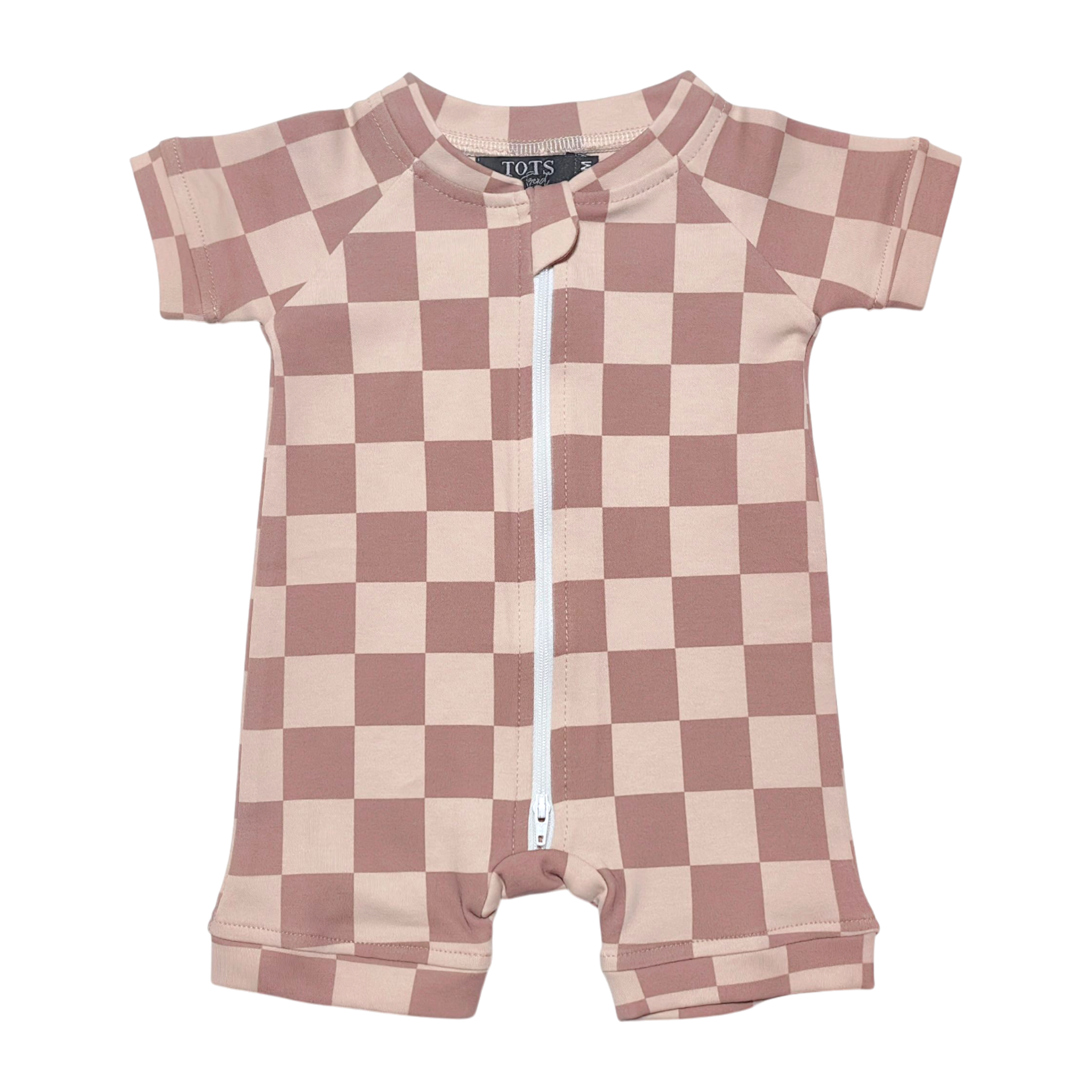 Aston Checker Romper - Clearance