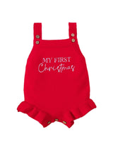 My First Christmas Romper