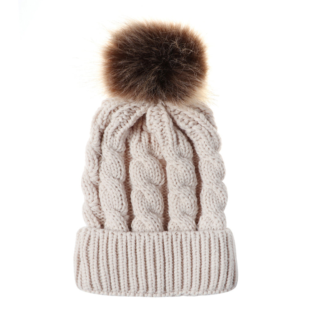 Pom Pom Beanies (Mum & Bub)