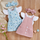 Priscilla Pinafore Set