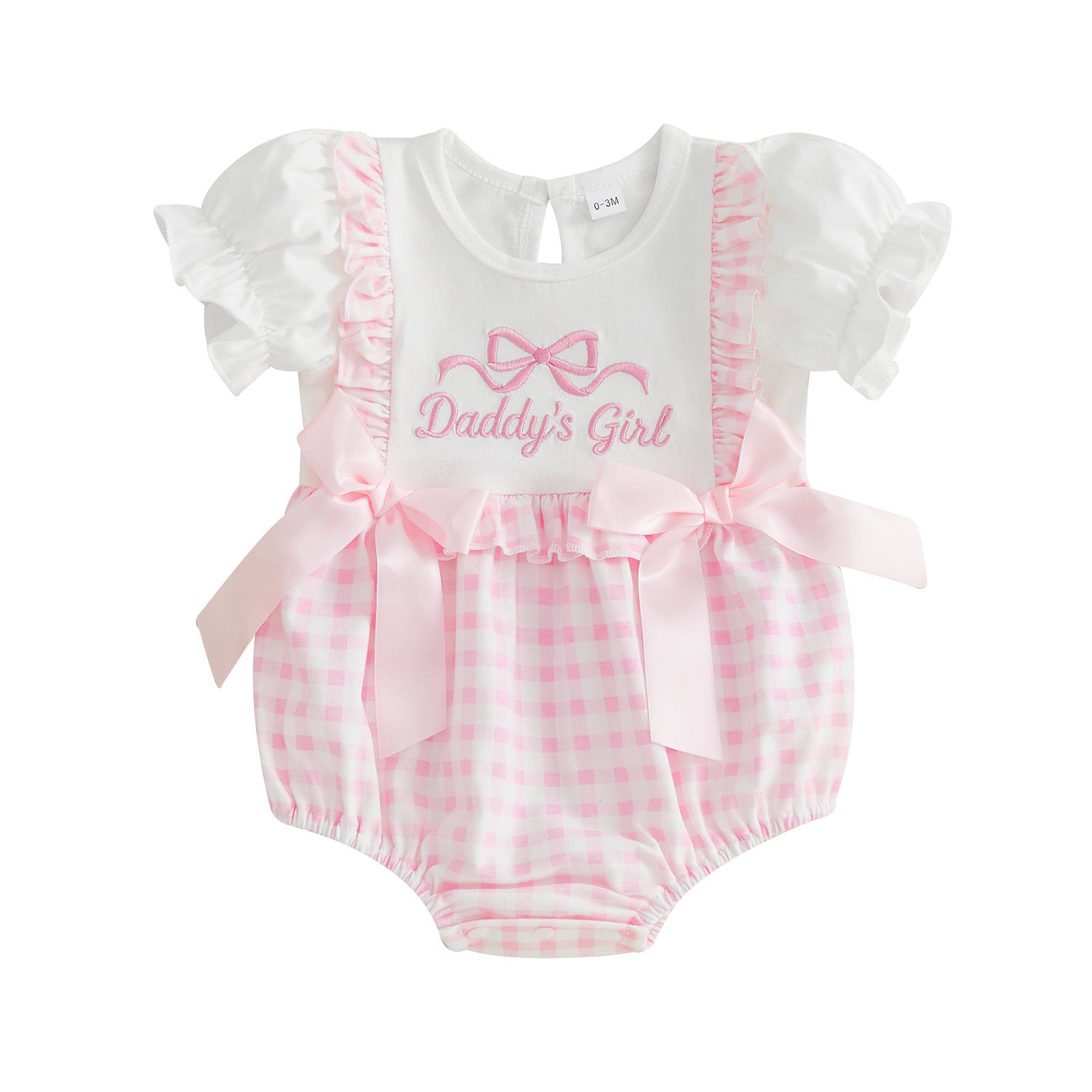 Daddy's Girl Gingham Romper
