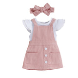 Priscilla Pinafore Set