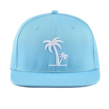 Blue Palm snapback hat for babies, toddlers, kids and men. Cubs & Co. Australia