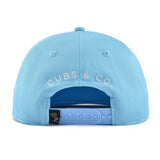 Blue Palm snapback hat for babies, toddlers, kids and men. Cubs & Co. Australia