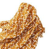 Muslin Leaf Vine Swaddle - 100% Cotton