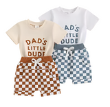Mama's Little Dude or Dad's Little Dude Set