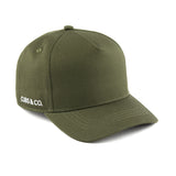 OLIVE BASEBALL CAP: Available in Baby - Adult Sizes - Cubs & Co.
