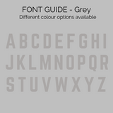 PERSONALISED GREY HAT: Available in Baby - Adult Sizes - Cubs & Co.