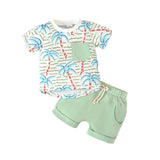Palm Tree Wave Set