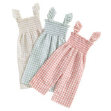 Aria Gingham Jumpsuit