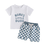 Mama's Little Dude or Dad's Little Dude Set