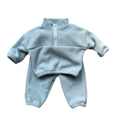 Zipper Tracksuit Set