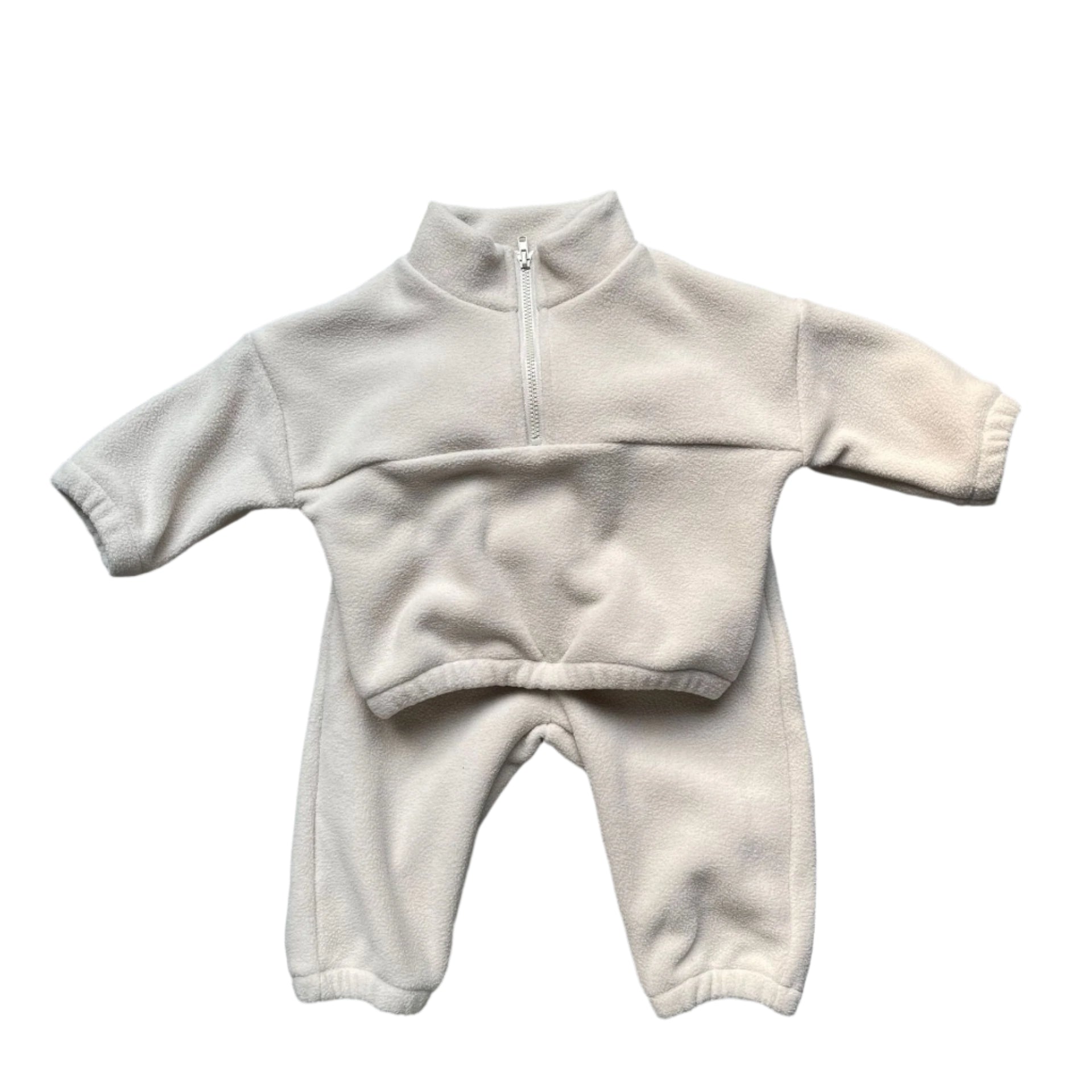 Zipper Tracksuit Set