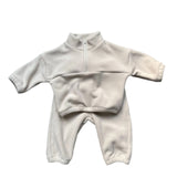 Zipper Tracksuit Set