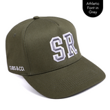 PERSONALISED OLIVE W/ INITIALS: Available in Baby - Adult Sizes - Cubs & Co.