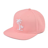 Pink Palm snapback hat for babies, toddlers, kids and women. Cubs & Co. Australia