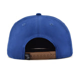 Suede navy snapback hat for babies, toddlers, kids and men. Cubs & Co. Australia