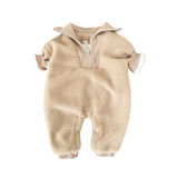 Zipper Sherpa Onesie