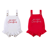 My First Christmas Romper