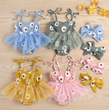 Daisy Tulle Romper