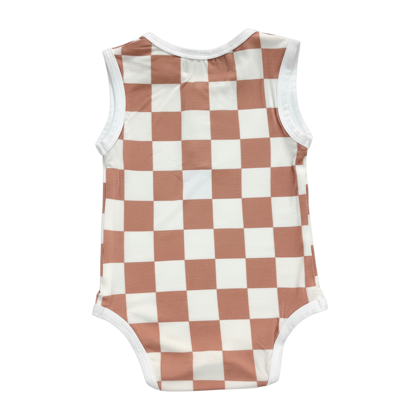 Elijah Checker Romper - Clearance