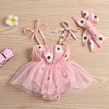 Daisy Tulle Romper