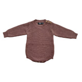 Button Knit Romper - Clearance