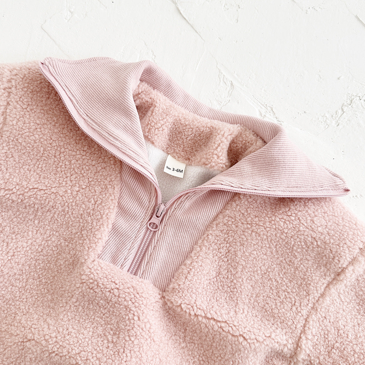 Zipper Sherpa Onesie