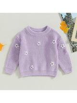 Flower Knit Jumper