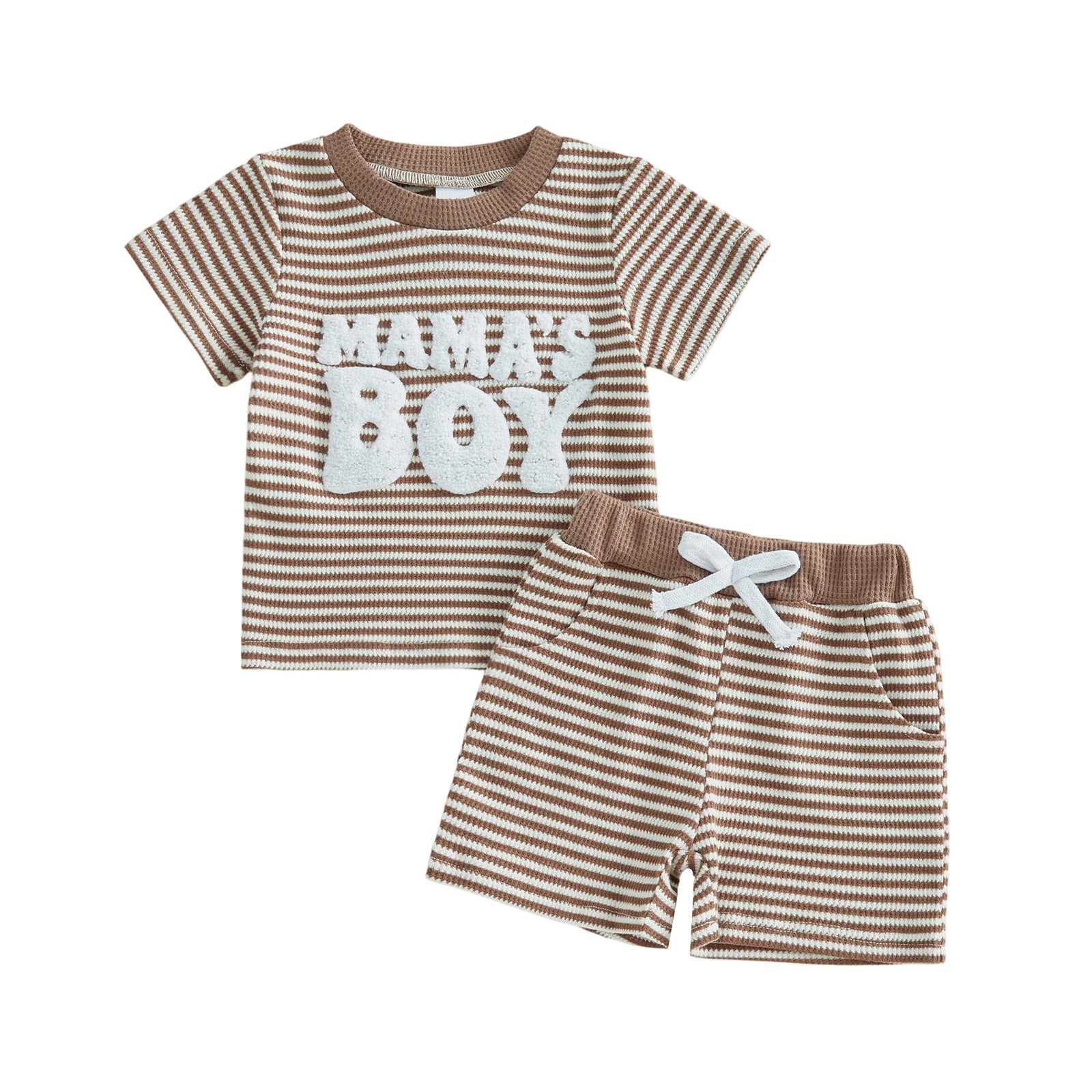 Mama's Boy Stripe Set