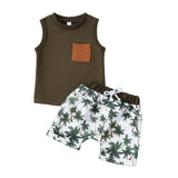 Hawaiian Shorts Set