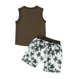 Hawaiian Shorts Set