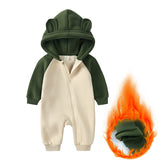 Bear Zipper Onesie - Version ll