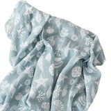 Muslin Seashell Swaddle - 100% Cotton