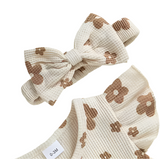 Rosie Sleeveless Flower Onesie