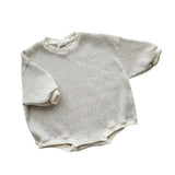 Micah Oversized Waffle Romper