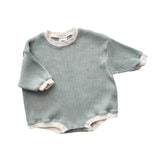 Micah Oversized Waffle Romper