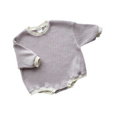 Micah Oversized Waffle Romper