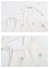 Josie Knit Baby Girl Romper