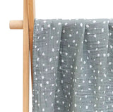 Muslin Spotted Swaddle - 100% Cotton