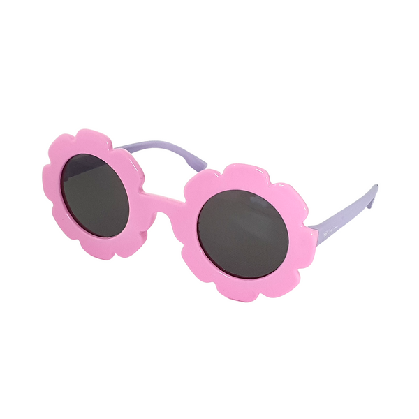 Kids Flower Sunglasses - Pink/ Purple
