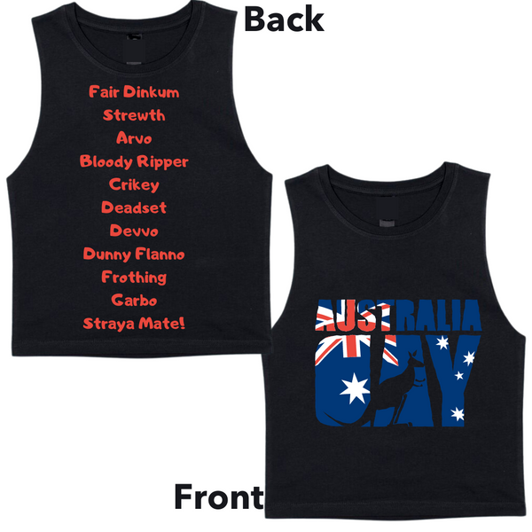 MLW By Design - Australianisms Tank | Various Colours
