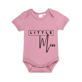 MLW By Design - Little Miss Bodysuit | Rose Quartz