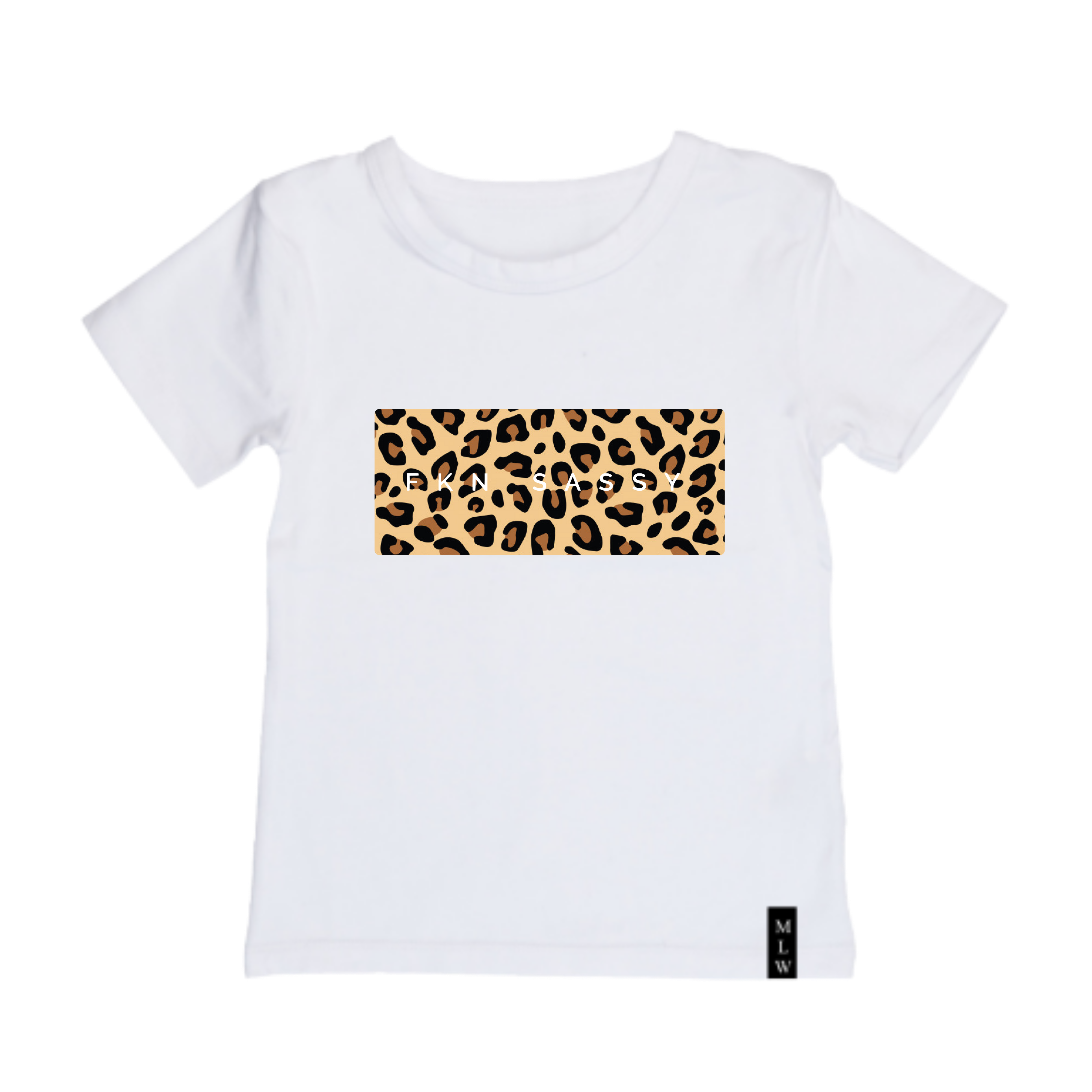 MLW By Design - FKN SASSY CHEETAH Tee | White or Black