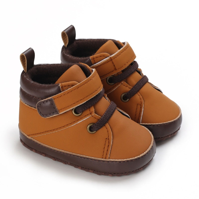 Little Gent Hightops - Brown